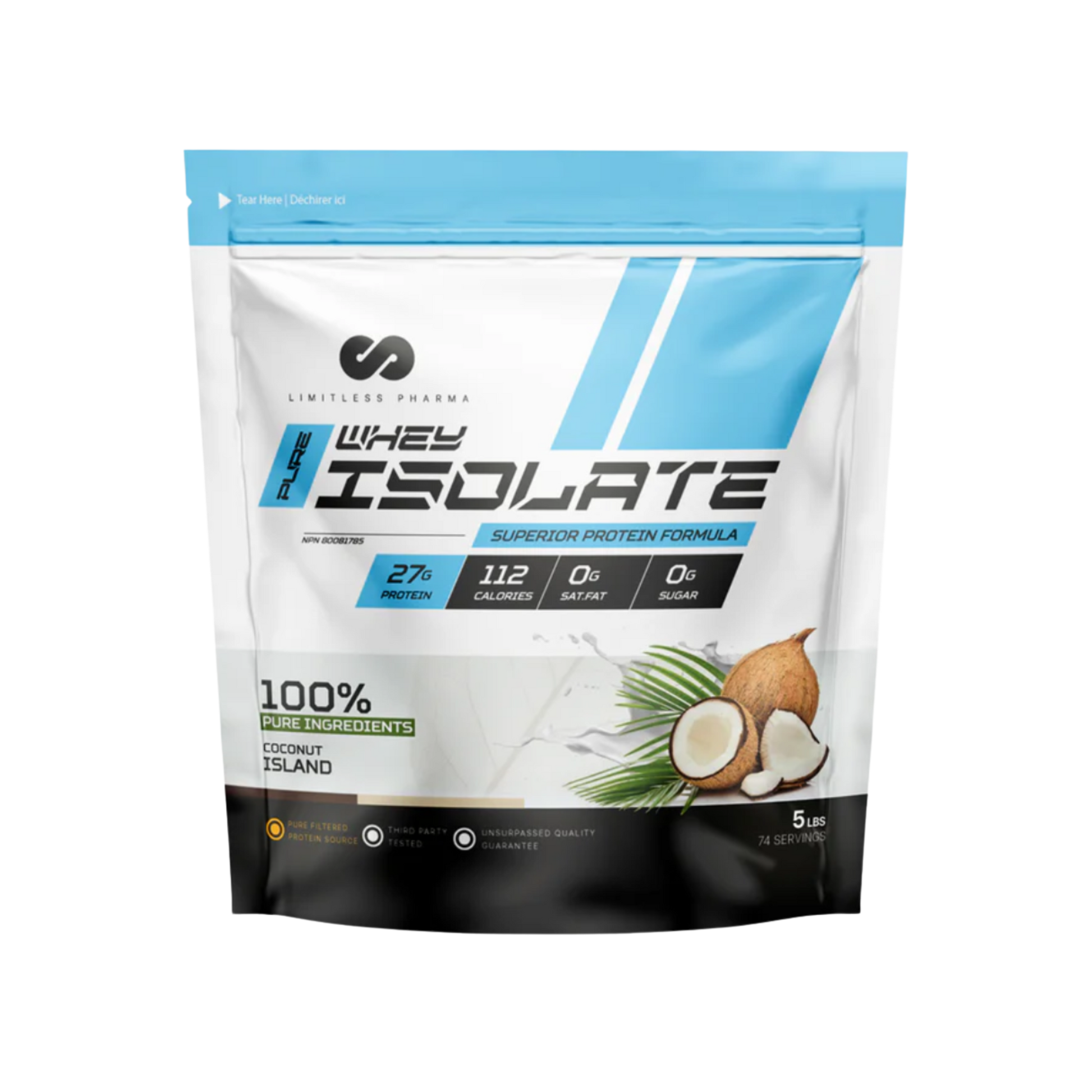 Limitless 5lb Whey Isolate