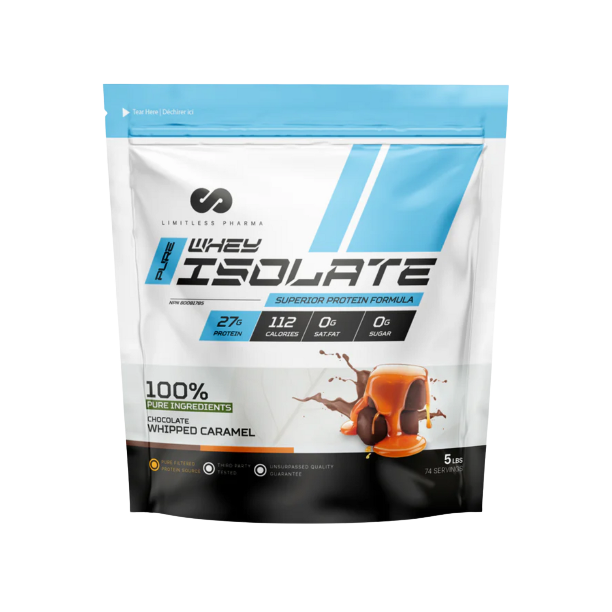 Limitless 5lb Whey Isolate