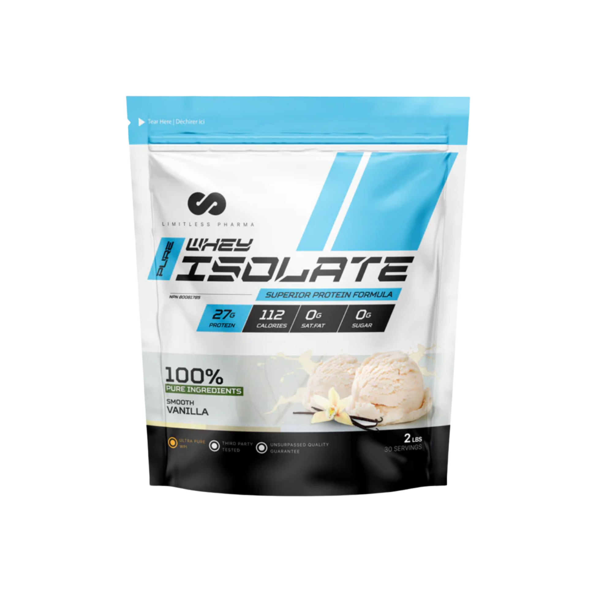 Limitless 2lb Whey Isolate