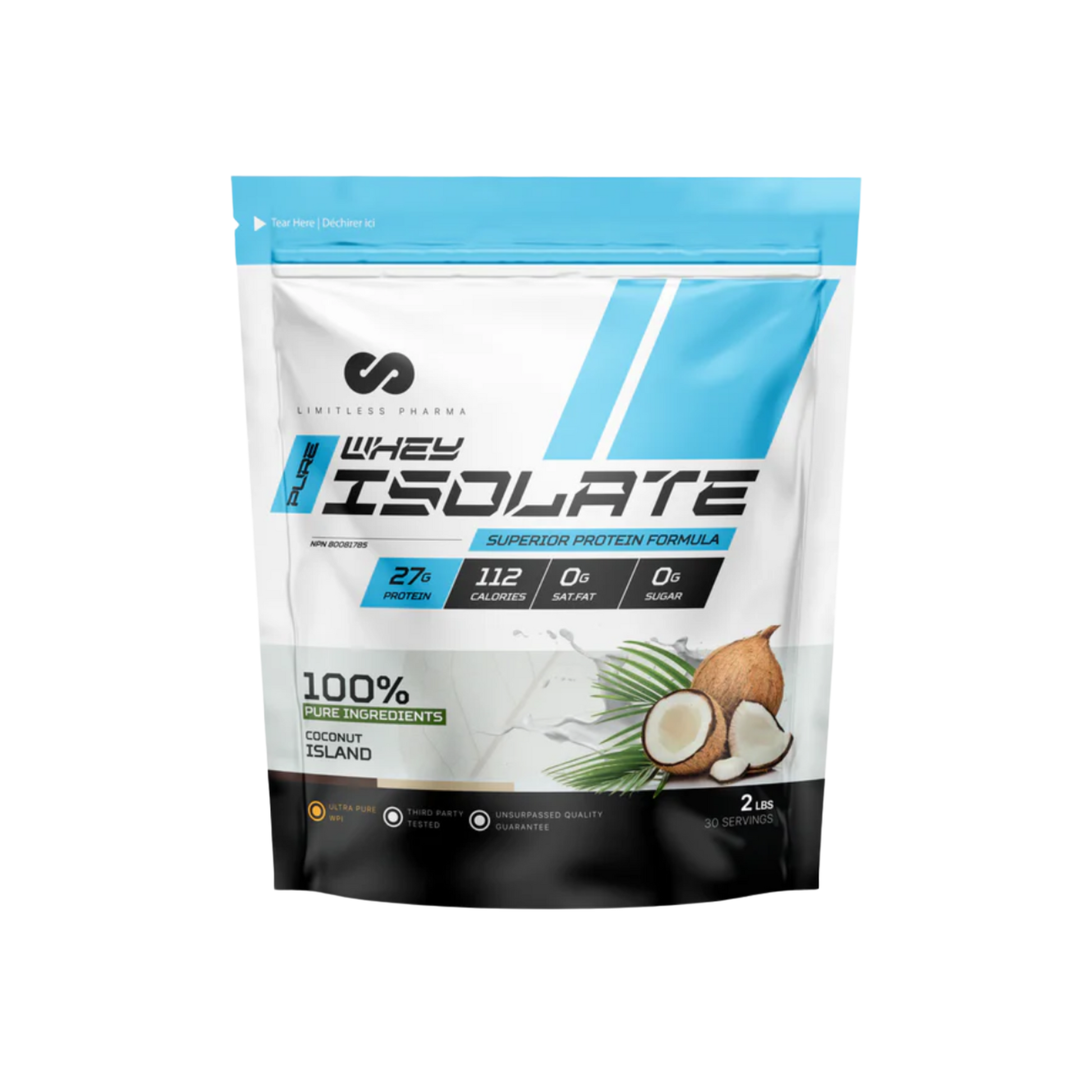 Limitless 2lb Whey Isolate